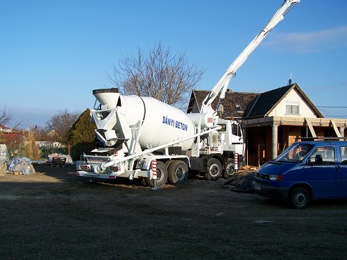 Dányi Beton - Mixerbeton - Beton pumpálás