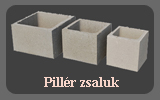 Pillrzsaluz elemek (reges falazk)